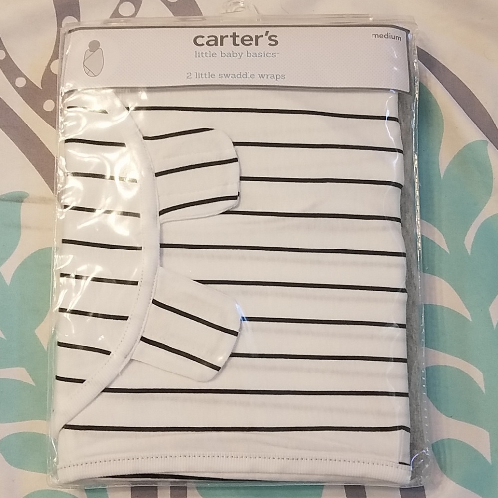 Carter's Swaddle Wraps - 2 Pack